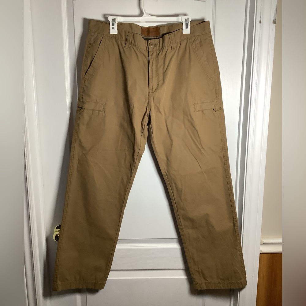 Men's Tan Cargo Pants by Clear Water Outfitters